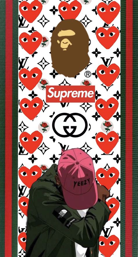 bape louis vuitton supreme gucci sticker|Supreme Supreme Louis Vuitton & Gucci Box Logo Sticker Set .